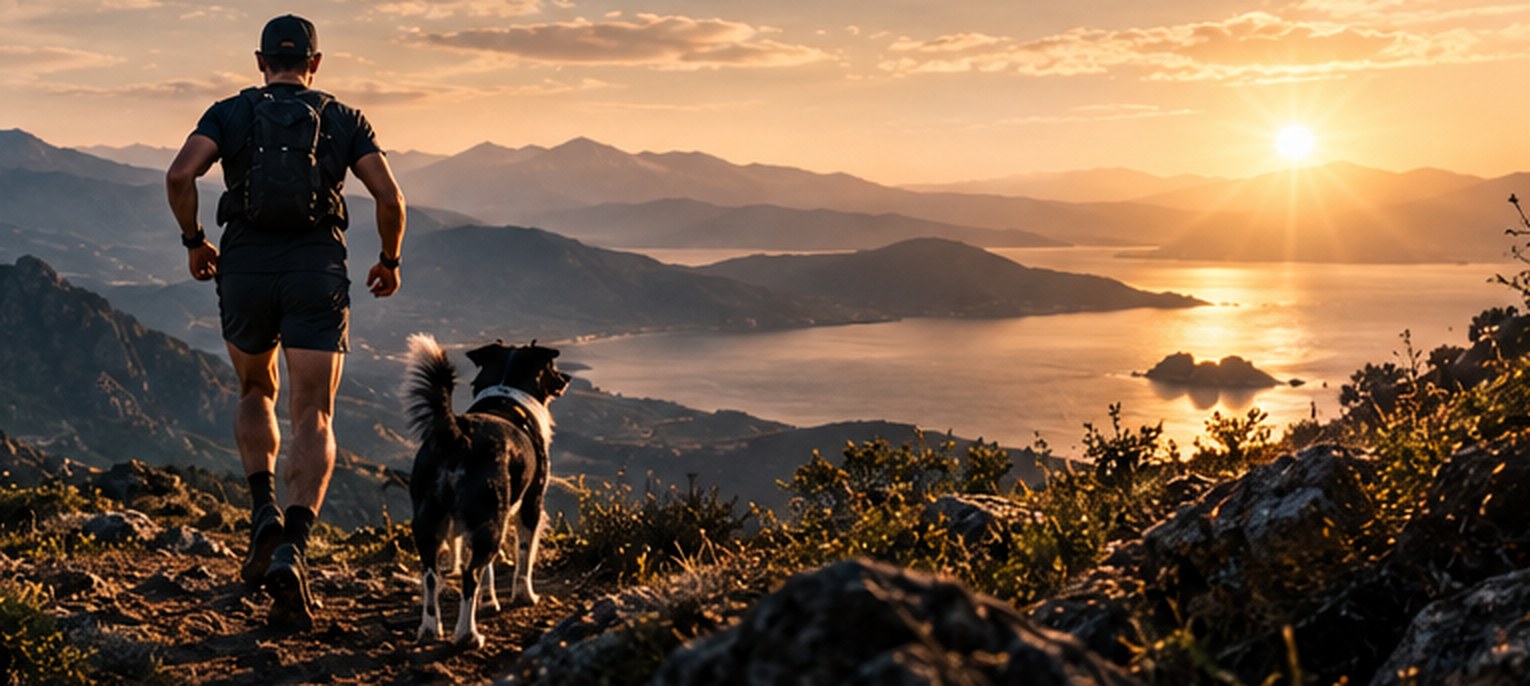 Montañas y aventura al amanecer